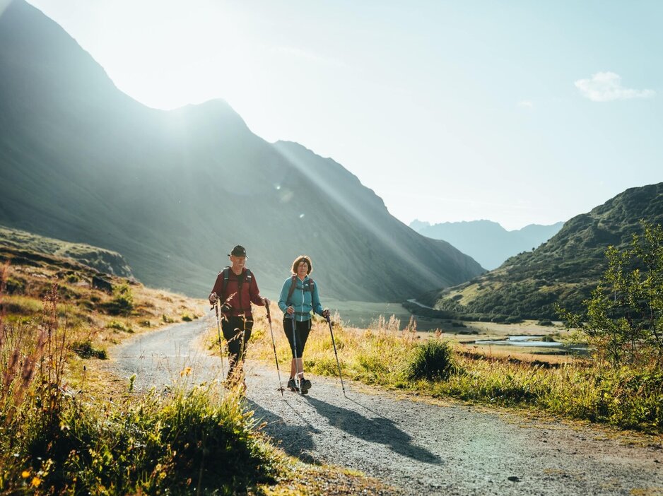 Silvretta Ferwall Marsch - Marathon Strecke